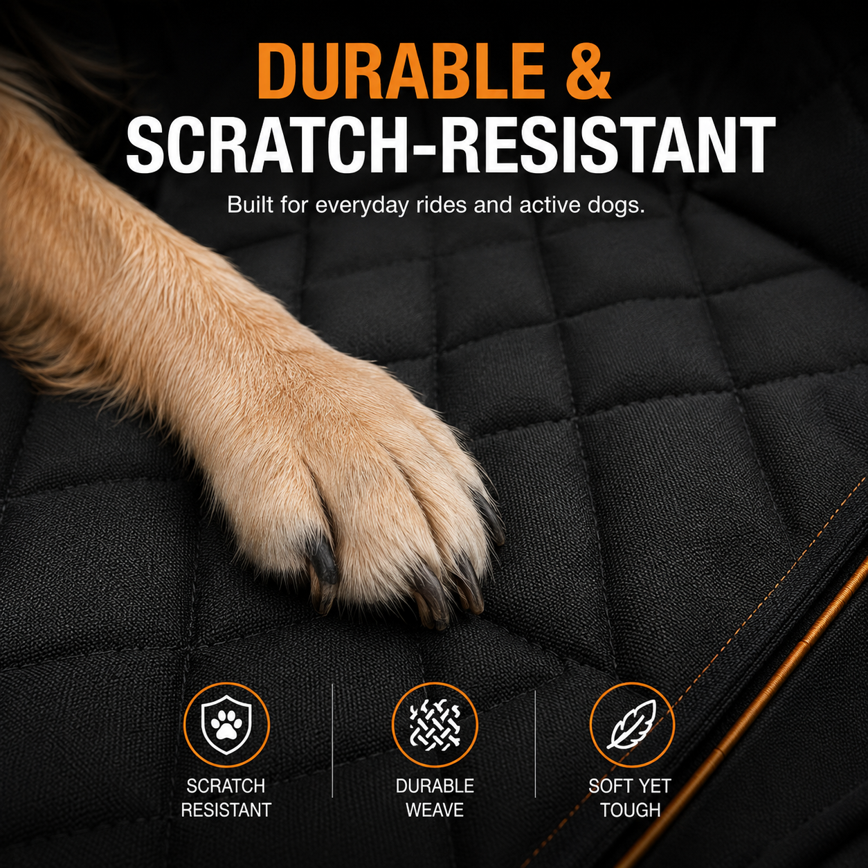 RoveTail™ Waterproof Dog Car Seat Cover