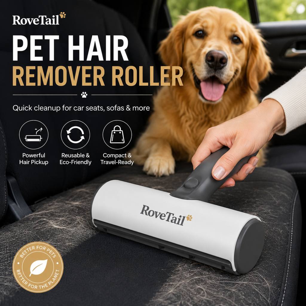 RoveTail™ Pet Hair Remover Roller