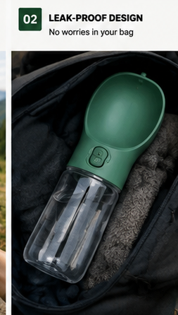 RoveTail™ Portable Dog Travel Water Bottle