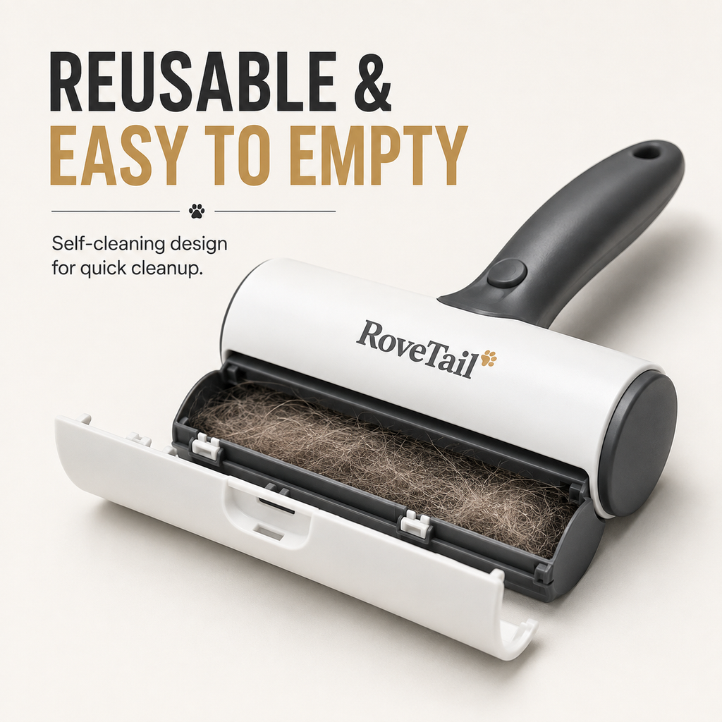 RoveTail™ Pet Hair Remover Roller