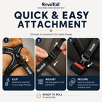 RoveTail™ Adjustable Dog Car Seat Belt