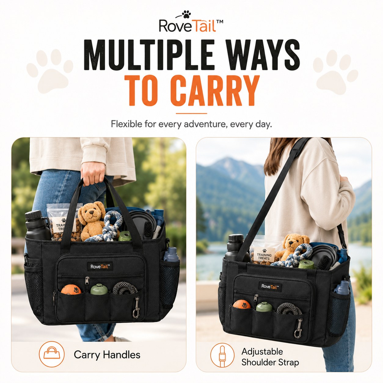 RoveTail™ Dog Travel Organizer Bag