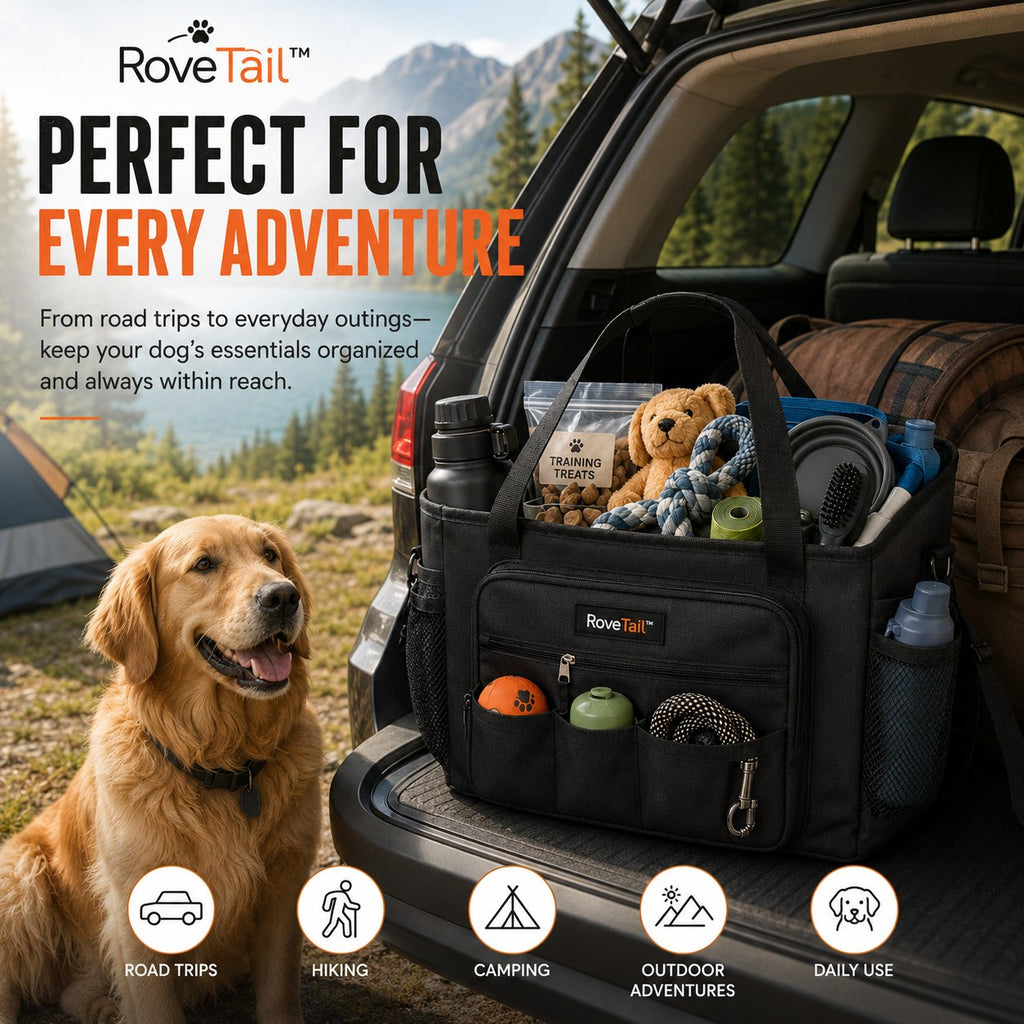 RoveTail™ Dog Travel Organizer Bag