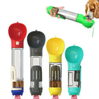 4-in-1 Dog Water Bottle Cat Supplies Pet Supplies with Poop Scoop and Poop Bags Dog Pet Portable Water Dispenser Bowl