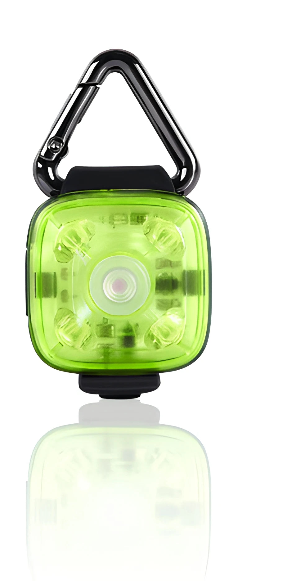 Modern plastic square LED pet luminous pendant - eco-friendly outdoor night safety light, suitable for preventing pets from getting lost during dog night walks
