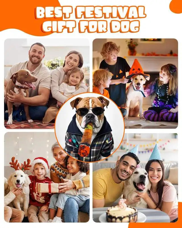 Dog Squeaky Plush Chew Toy New Pet Supplies Suitable for All Holidays