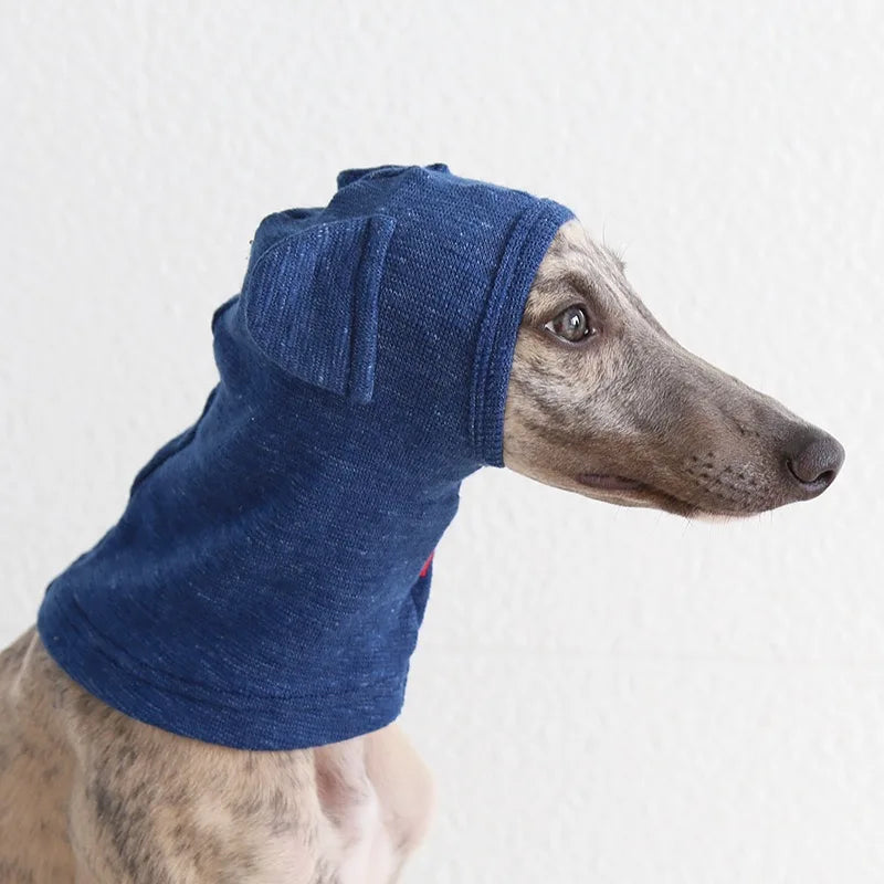 Cute Knitted Dog Hat, Windproof and Warm Pet Headwear, Soft Christmas Accessories for Large Dogs