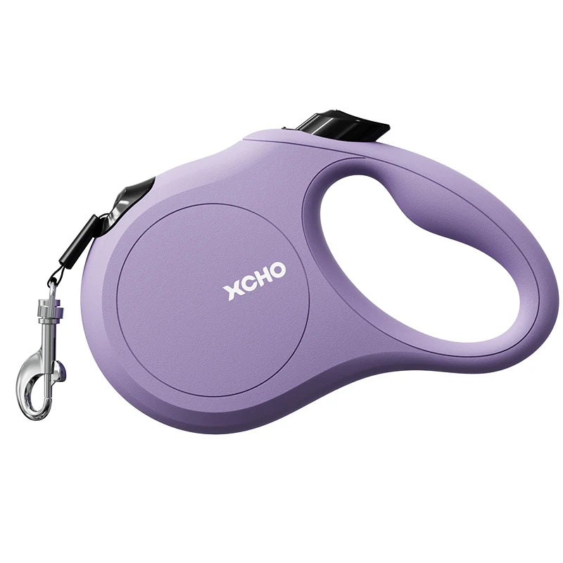 Automatic dog accessories hands-free heavy-duty custom dog lead custom nylon retractable dog leash