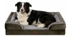 Premium pet bed dog sofa with luxury non-slip base, removable orthopedic large dog bed, washable