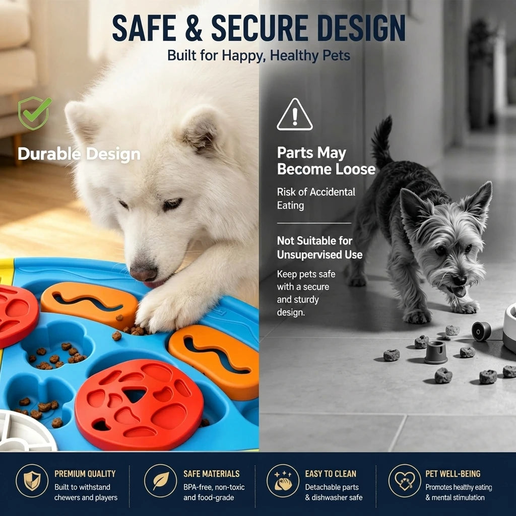 Pet feeding toy, food-grade safe material, interactive foraging toy suitable for daily pet activities