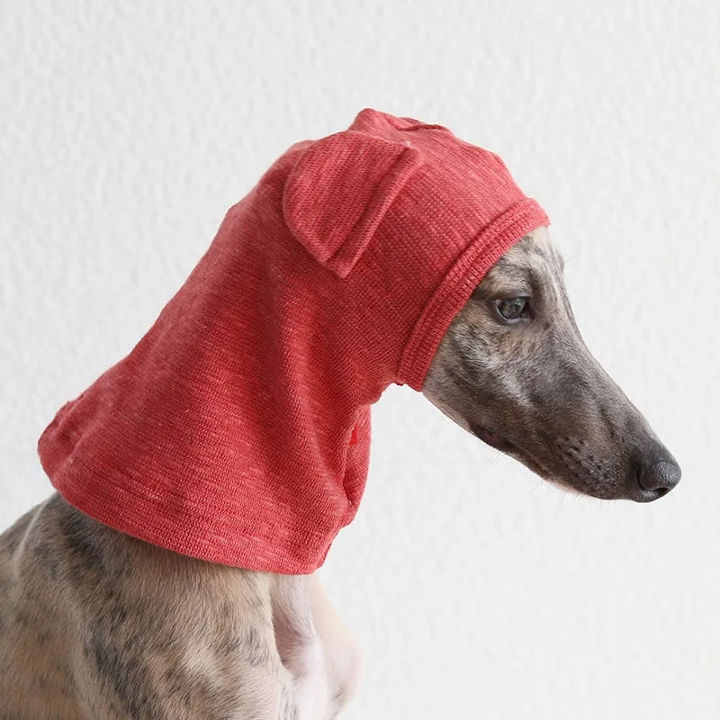 Cute Knitted Dog Hat, Windproof and Warm Pet Headwear, Soft Christmas Accessories for Large Dogs