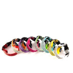 Custom Logo Leopard Print Waterproof Adjustable LED Dog Collar