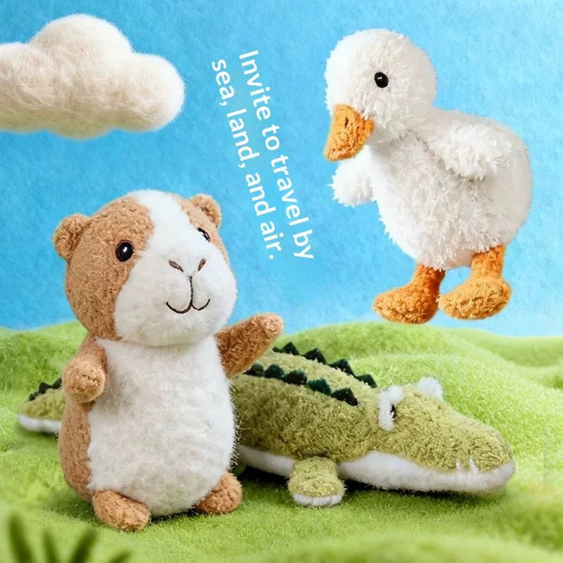 Pet dog plush chew toy, with squeaking sound, can relieve boredom and provide interactive fun