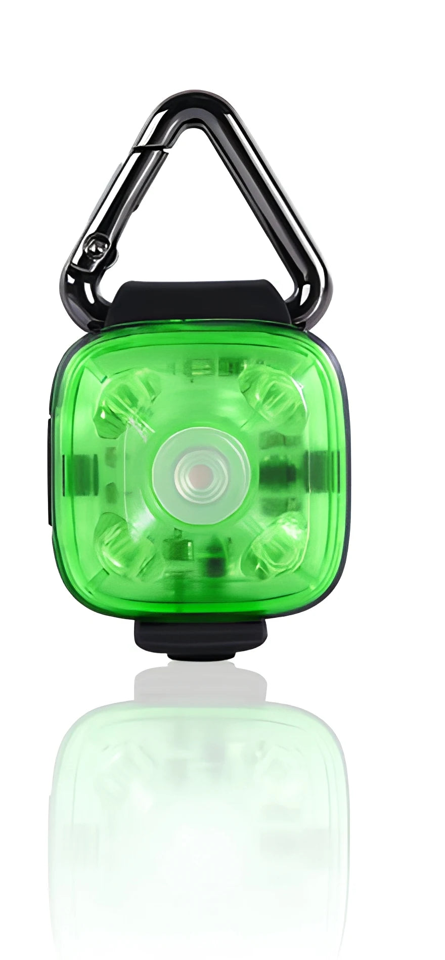 Modern plastic square LED pet luminous pendant - eco-friendly outdoor night safety light, suitable for preventing pets from getting lost during dog night walks