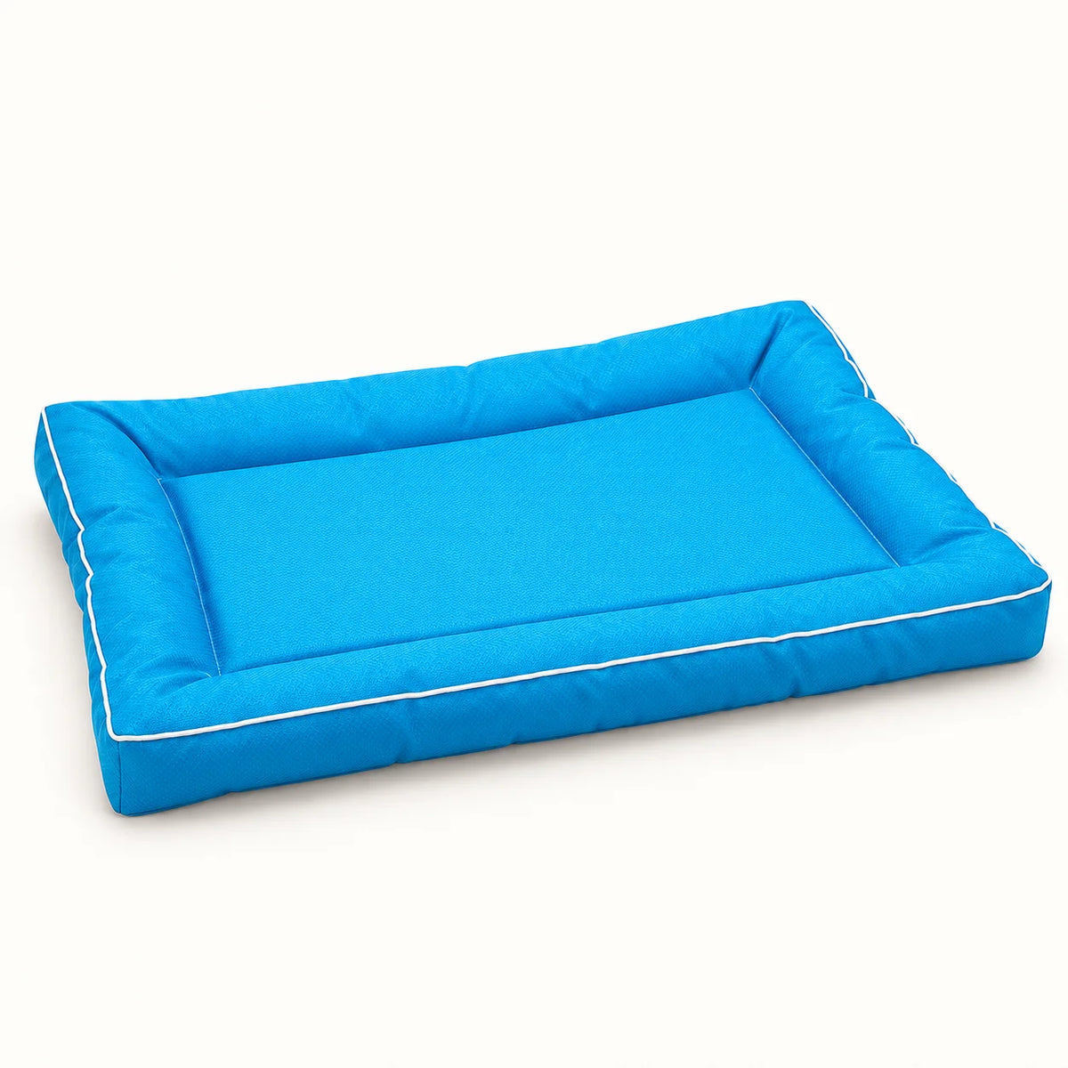 Waterproof and durable Oxford cloth dog bed, non-slip surface, sturdy rectangular design, suitable for cats and dogs
