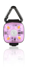 Modern plastic square LED pet luminous pendant - eco-friendly outdoor night safety light, suitable for preventing pets from getting lost during dog night walks