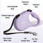 Automatic dog accessories hands-free heavy-duty custom dog lead custom nylon retractable dog leash