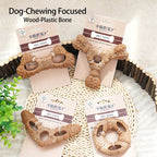 Durable TPR Dog Bone Toy Puppy Teething Stick Self-Entertaining Pet Supplies