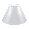 Adjustable lightweight Elizabethan dog collar, comfortable plastic soft dog cone for postoperative recovery