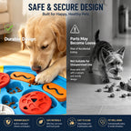Pet feeding toy, food-grade safe material, interactive foraging toy suitable for daily pet activities