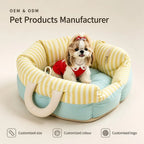 Multi-functional pet car seat, harness and small dog bed