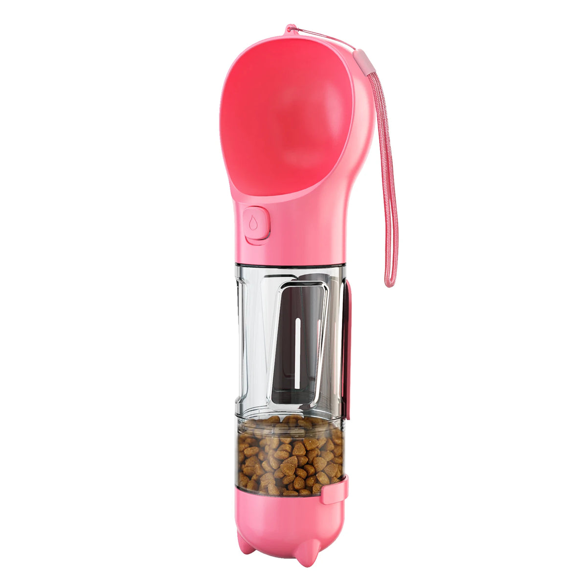 4-in-1 Dog Water Bottle Cat Supplies Pet Supplies with Poop Scoop and Poop Bags Dog Pet Portable Water Dispenser Bowl