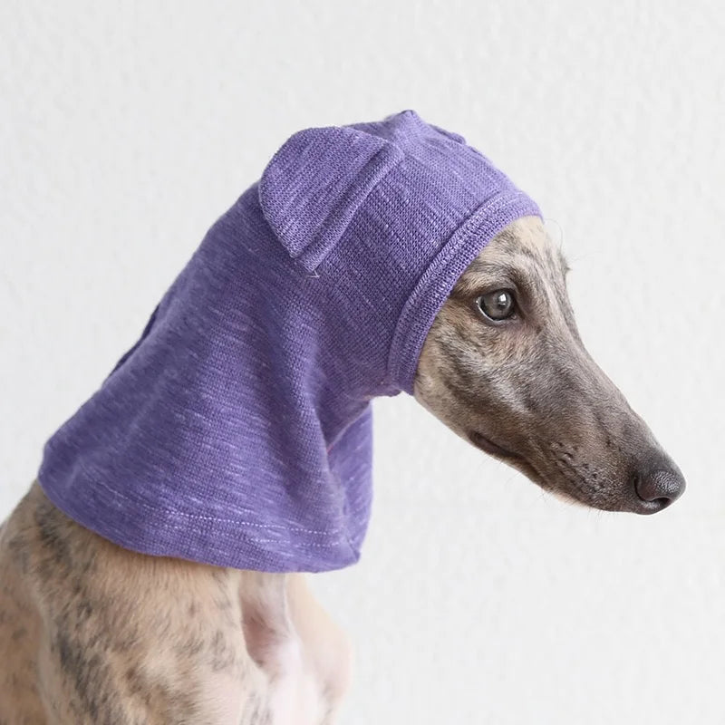 Cute Knitted Dog Hat, Windproof and Warm Pet Headwear, Soft Christmas Accessories for Large Dogs
