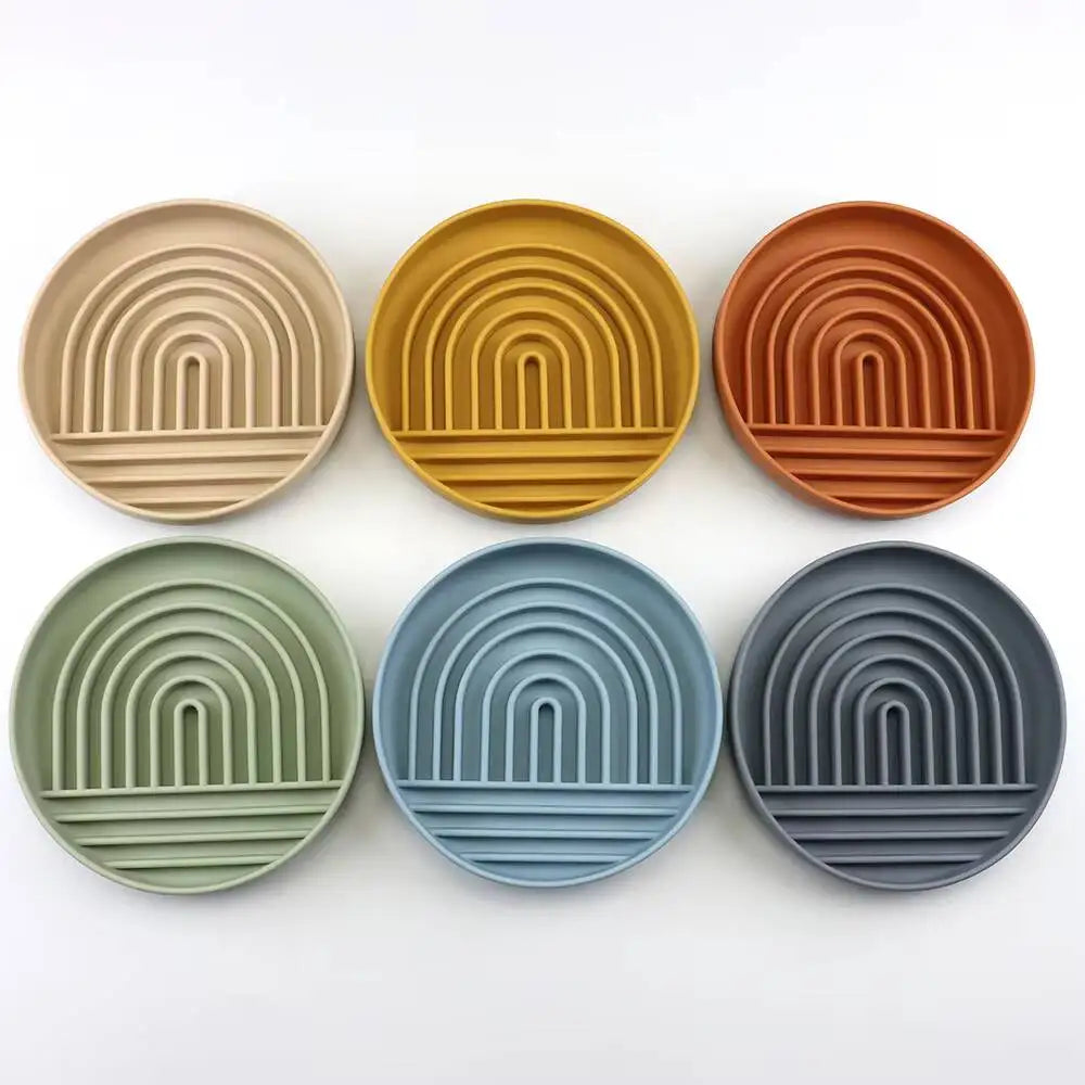 Silicone food accessory products Slow feeder Dog intelligence bowl Licking mat Pet bowl Feeder