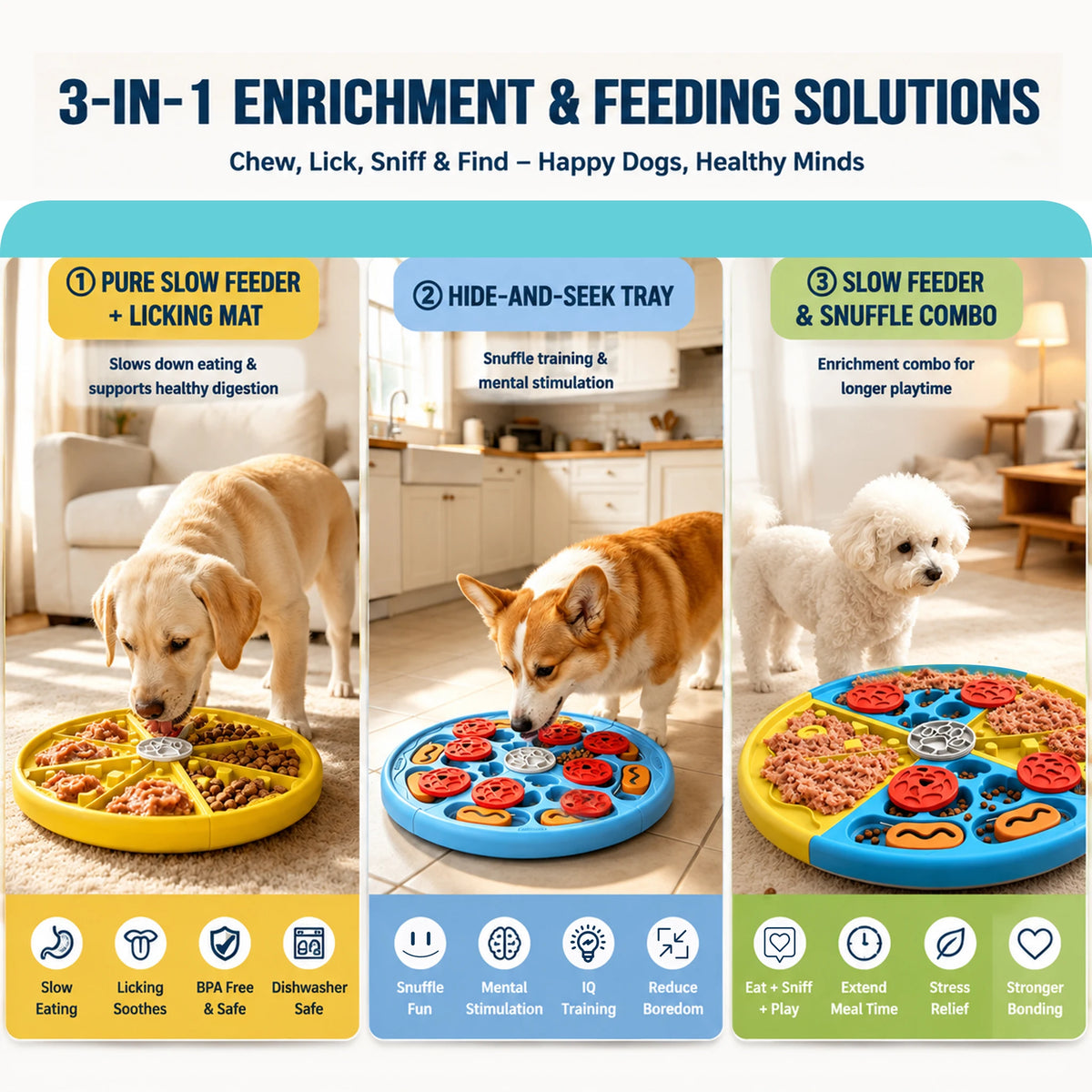 Pet feeding toy, food-grade safe material, interactive foraging toy suitable for daily pet activities