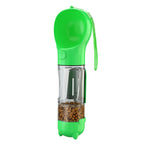 4-in-1 Dog Water Bottle Cat Supplies Pet Supplies with Poop Scoop and Poop Bags Dog Pet Portable Water Dispenser Bowl