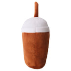 Pet Accessories Bubble Tea-shaped Dog Plush Toy Interactive Cup Puppy Squeaky Toy