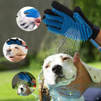 Pet Cleaning and Beauty Tools Dog Cat Massage Shower Sprayer Hair Removal Brush Gloves Silicone Pet Bath and Beauty Gloves