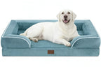 Premium pet bed dog sofa with luxury non-slip base, removable orthopedic large dog bed, washable