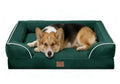 Premium pet bed dog sofa with luxury non-slip base, removable orthopedic large dog bed, washable
