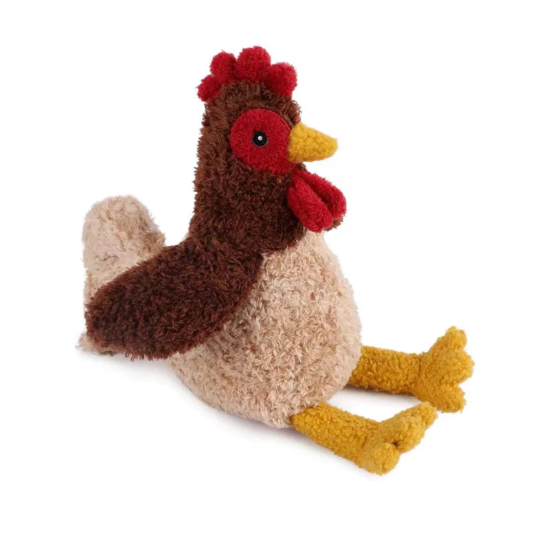 Pet dog plush chew toy, with squeaking sound, can relieve boredom and provide interactive fun