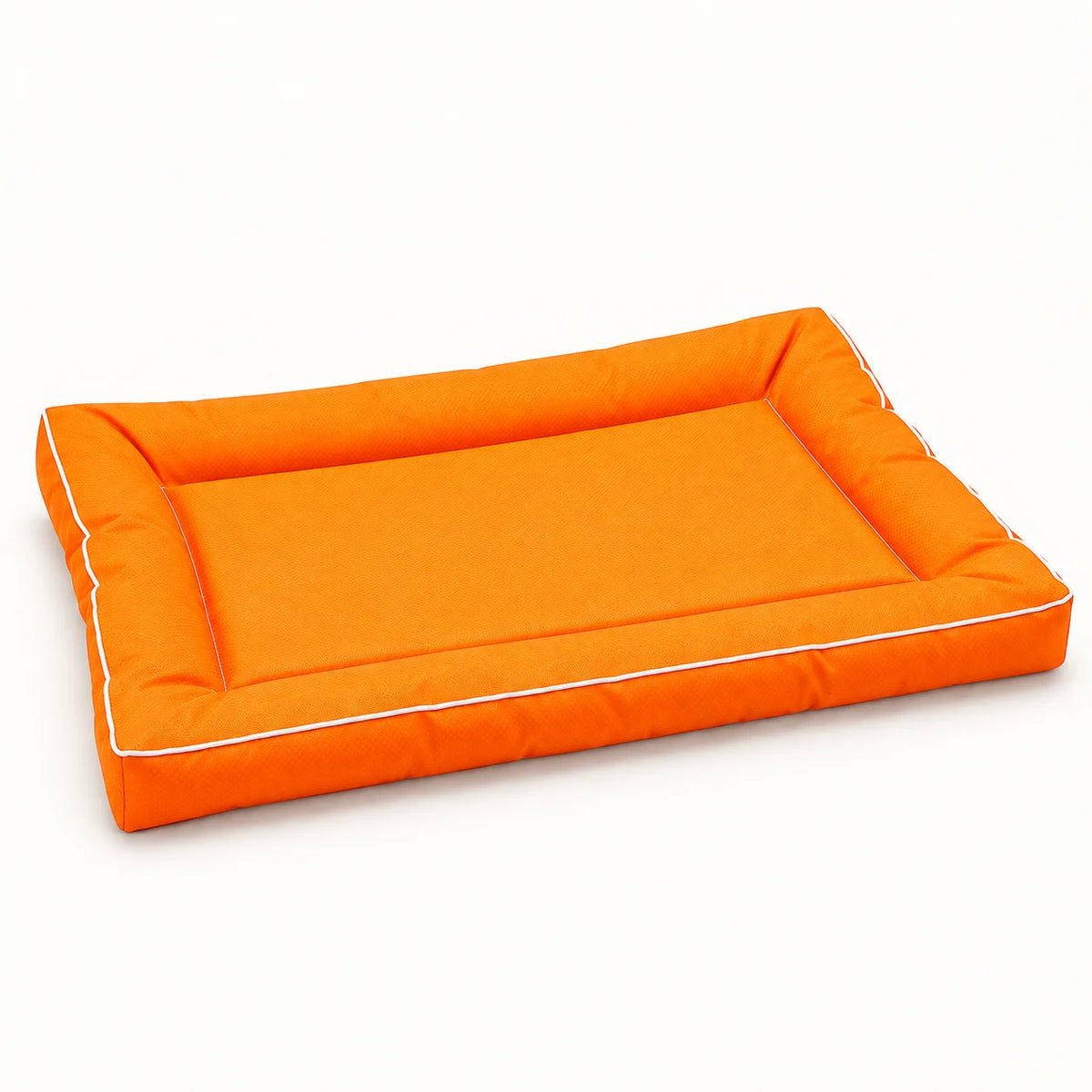 Waterproof and durable Oxford cloth dog bed, non-slip surface, sturdy rectangular design, suitable for cats and dogs