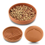 Silicone food accessory products Slow feeder Dog intelligence bowl Licking mat Pet bowl Feeder