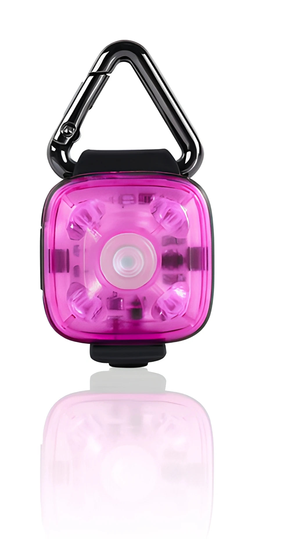 Modern plastic square LED pet luminous pendant - eco-friendly outdoor night safety light, suitable for preventing pets from getting lost during dog night walks