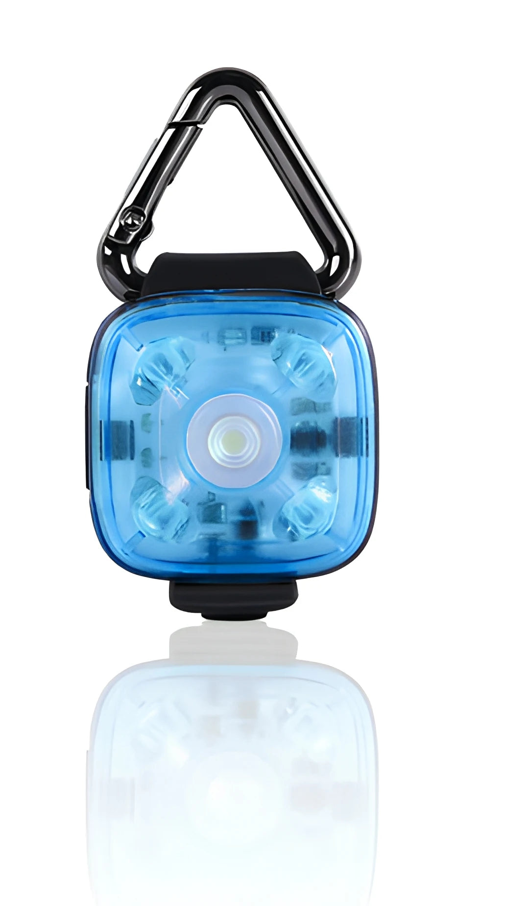 Modern plastic square LED pet luminous pendant - eco-friendly outdoor night safety light, suitable for preventing pets from getting lost during dog night walks