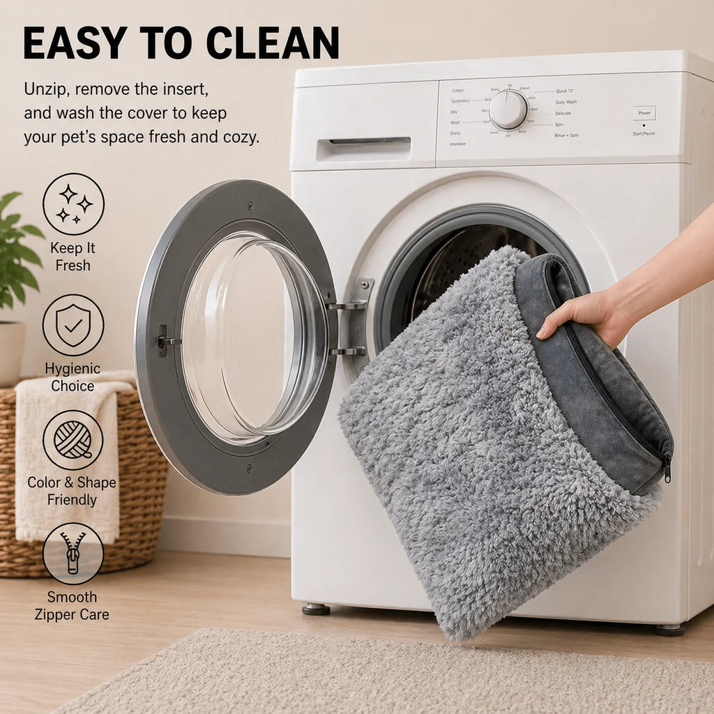 Premium pet bed dog sofa with luxury non-slip base, removable orthopedic large dog bed, washable